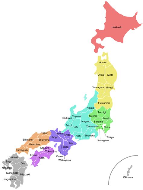 Prefectures of Japan - Wikipedia