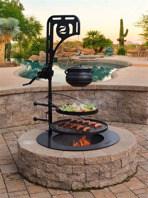 Transform Your Backyard with the Zentro Smoke-Less Fire Pit & Grilling ...