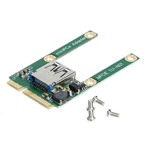 Buyyart Mini PCI-E to USB3.0 Expansion Card Laptop PCI Express PCIe to ...