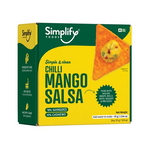Chilli Mango Salsa – Simplify | 100% Clean Foods