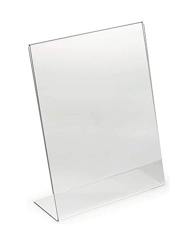 Rasper A4 Acrylic Display Stand Tent Card Menu Holder Paper Signage ...
