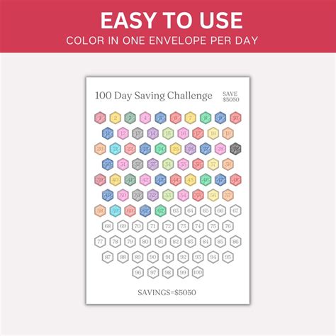 Buy 100 Envelopes Challenge, Saving Challenge Binder, Cash Envelopes ...