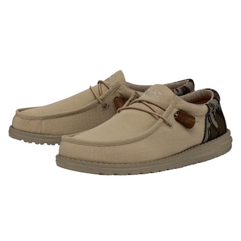 Hey Dudes Wally Funk Mossy Oak Bottomlands | Rogers Sporting Goods