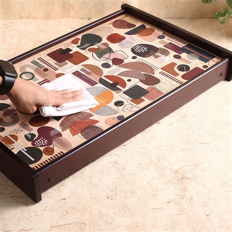 Casablanca Tray Abstract Pattern - Large – Wonderchef India