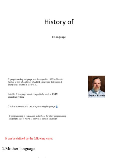History of C Programming Language 的图像结果