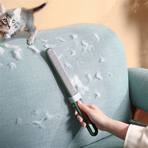 Double-Sided Electrostatic Lint Brush for Clothes&Furniture-Self ...