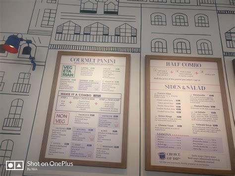 Menu at Paris Panini - Gourmet Sandwiches & Wraps, Bengaluru