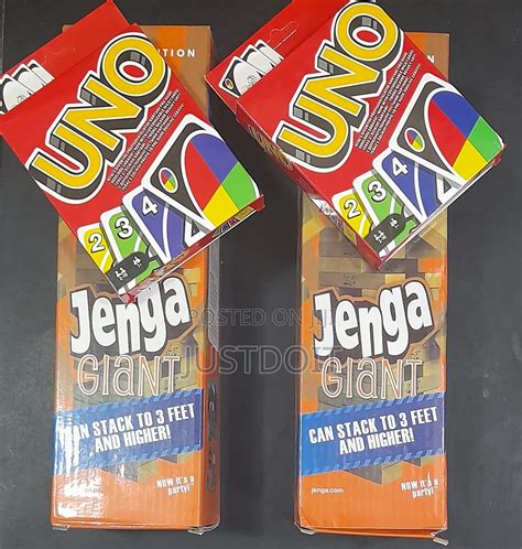 2 Jenga + 2 Uno Game in Accra Metropolitan - Toys, Games & Bikes, Royal ...