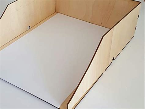 NISH! Paper Tray | Letter Tray | Letter Holder #01 - MDF, Self Assemble ...