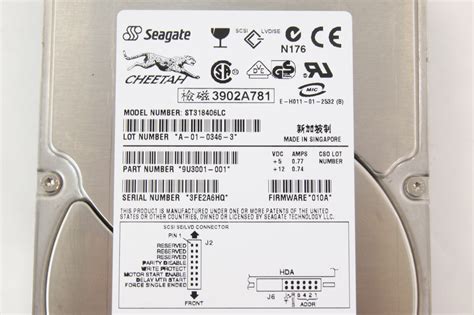 Жесткий диск 3.5 SCSI 18.4GB Seagate ST318406LC