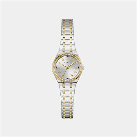 Gb Pixie Women Quartz Silver Dial Analog Stainless Steel GW0931L3 ...