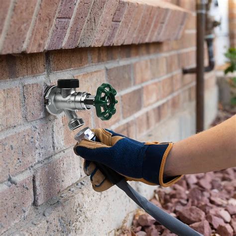 STYDDI Frost Free Outdoor Faucet, 12-Inch Freeze Proof Outdoor Water ...