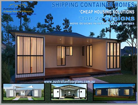 Single Shipping Container Home Plans