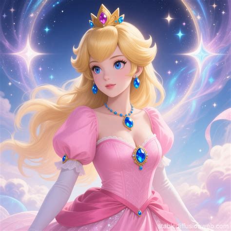 Princess Peach Fan Art | Stable Diffusion Online