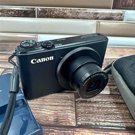 Canon PowerShot S110 Digital Camera w/32GB & Case... - Depop