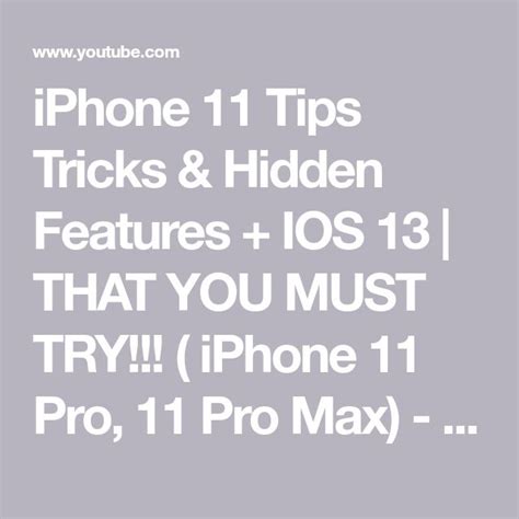 iPhone 11 Tips & Tricks 的图像结果