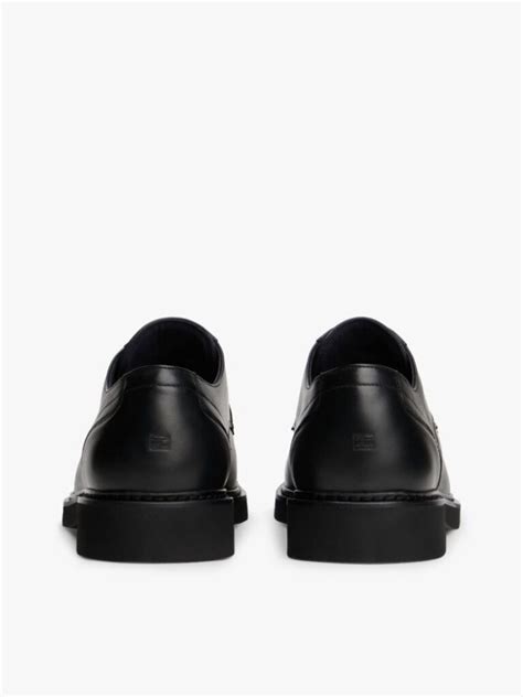 Ultra Lightweight Leather Derby Shoes | FM0FM05685BDS | Tommy Hilfiger ...