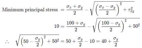 GATE Past Year Questions: Mohr's Circle - Strength of Materials (SOM ...