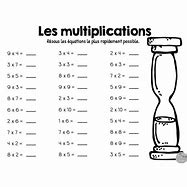 Image result for Exercices De Multiplication CE2 Avec Correction