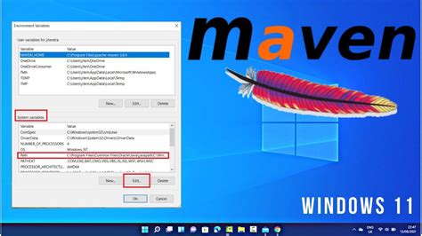 Set Environment Variables Java and Maven 的图像结果