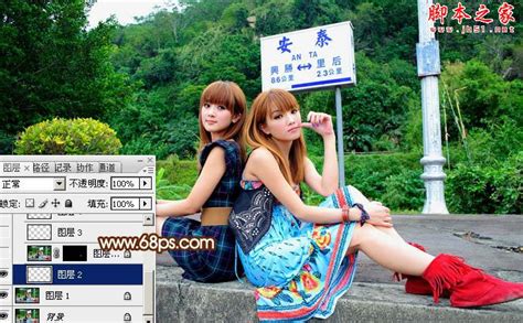 photoshop使用仿制图章工具精确消除人物背景部分的杂物 - PSD素材网