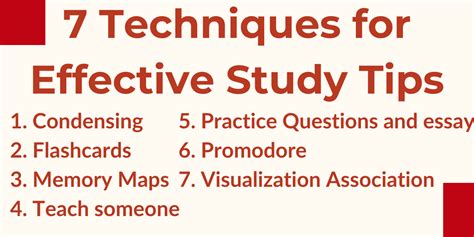 Effective Study Tips 的图像结果