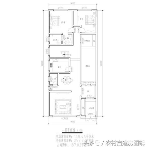 156平方房子设计图,1平方房子4室图,1平米房子户型图(第19页)_大山谷图库