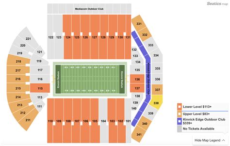 Kinnick Stadium Seating Chart | Cabinets Matttroy