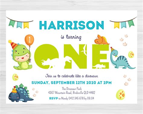Dinosaur Birthday Invitations Ideas 31+ Dinosaur Birthday Invitation