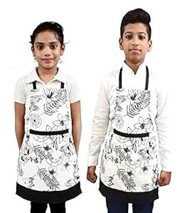 Buy Switchon Waterproof Cotton Printed Multi Purpose Apron for Kids ...