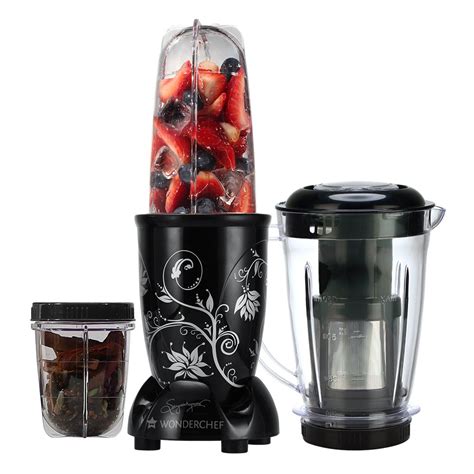 Buy Wonderchef Nutri-Blend 400-Watt Blender with Juicer Attachment ...