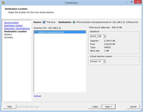 P2V Conversion 的图像结果