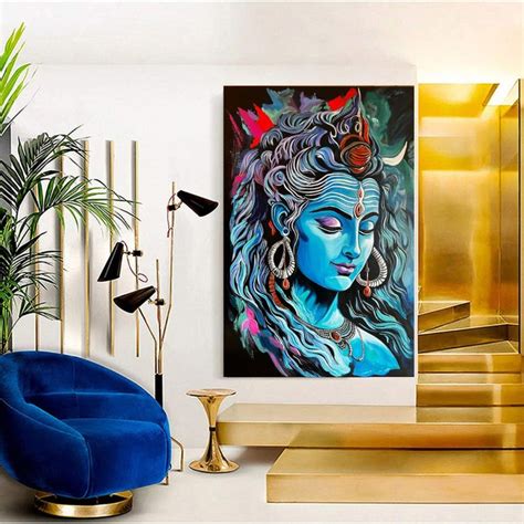 Buy Mahadev Wall Art Online In India - Etsy India