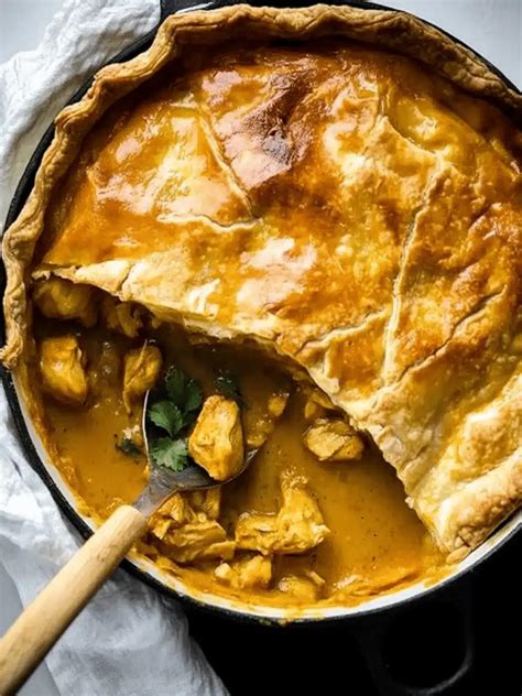 Ultimate Easy Curried Chicken Pot Pie - Delicious Comfort Food