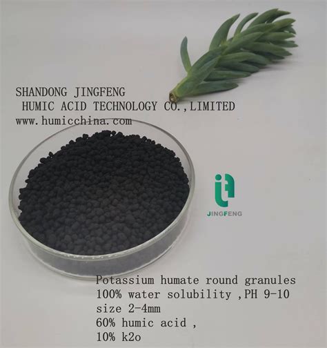Humic Acid Humic Super Potassium Humate Crystal 2-4mm Flake Powder ...