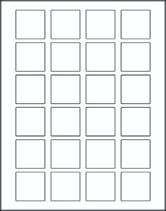 1.5 x 1.5 Stickers | Buy 1.5" x 1.5" Labels - Premium Label Supply