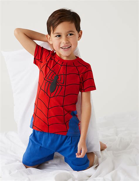 Buy Spiderman™ Short Pyjama Set at Marks & Spencer