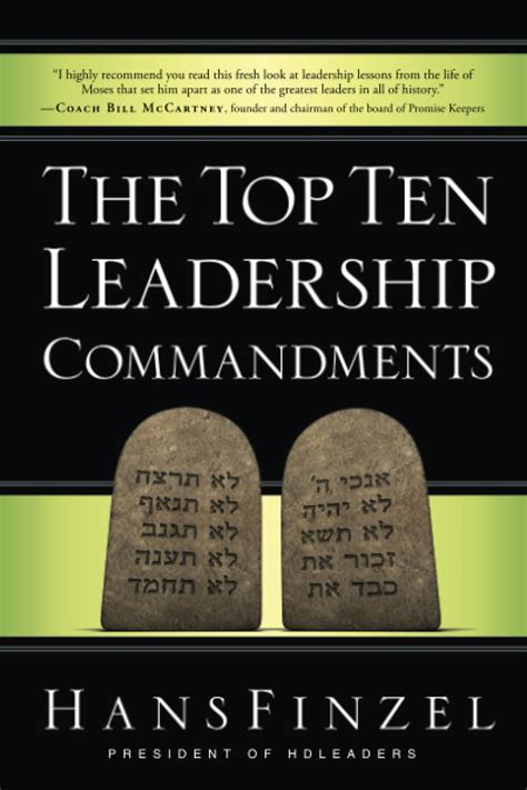 Buy Top Ten Leadership Commandments Book Online at Low Prices in India ...