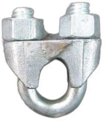 Mild Steel Wire Rope Clip Exporter, Supplier from Thane