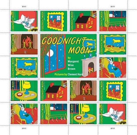 USPS Announces Goodnight Moon Stamps