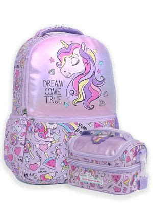 Buy Little Surprise Box Hologram Unicorn School Backpack & Matching ...