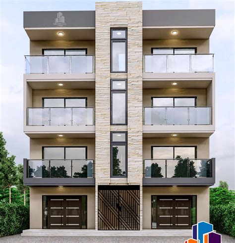 Pin by Bidemi Ademola on Home in 2025 | Small apartment building, Residential building design ...