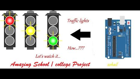 How to make Traffic Lights using 7 segment Display