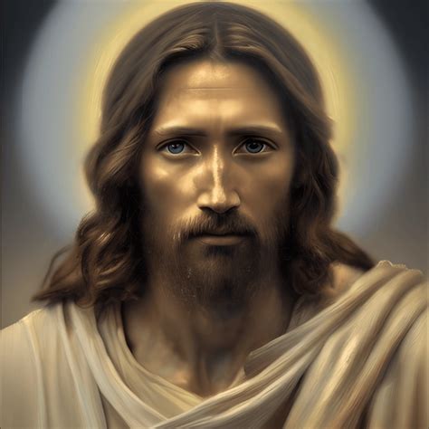 Jesus Christ an Accurate Portrait · Creative Fabrica