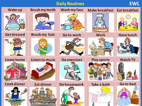 Daily Routine 的图像结果
