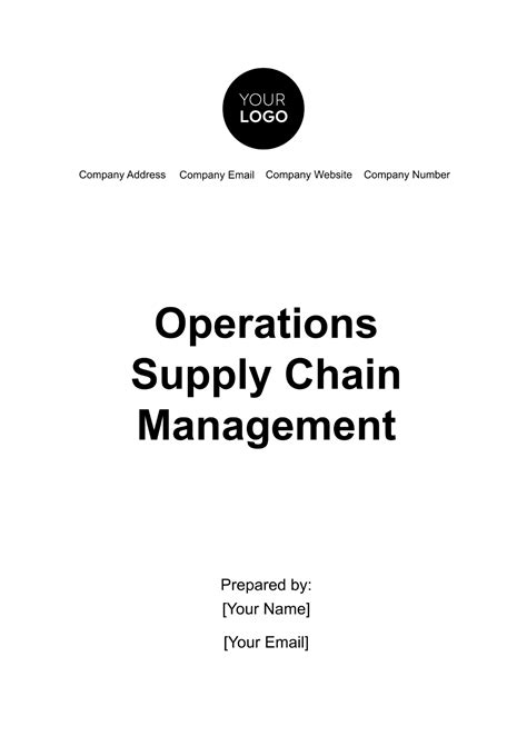 Operations Strategy Template 的图像结果
