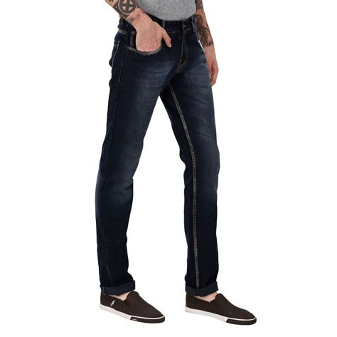 Studio Nexx Men's Blue Slim Fit Jeans
