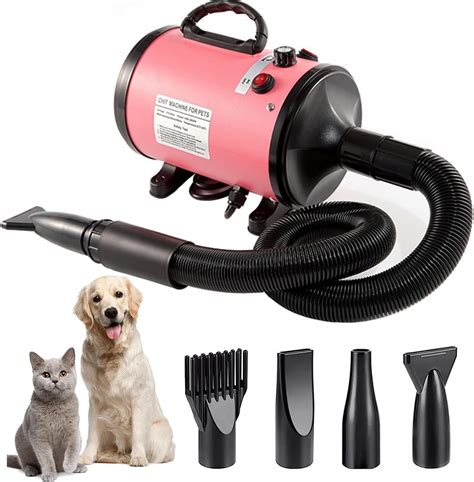 Memows Dog Hair Dryer, 2800W Dog Blaster Dryer, Pet Grooming Hair Dryer ...