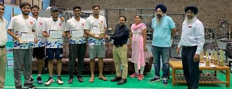Inter Technology Universities Sports Association is held at PEC ...