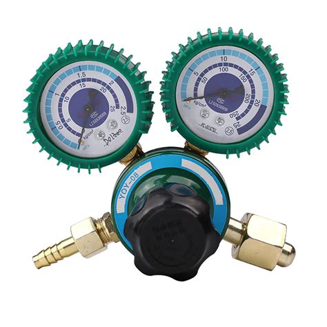BAVAJI INVERTER Oxygen Pressure Regulator Welding Gas O2 Pressure Gauge ...